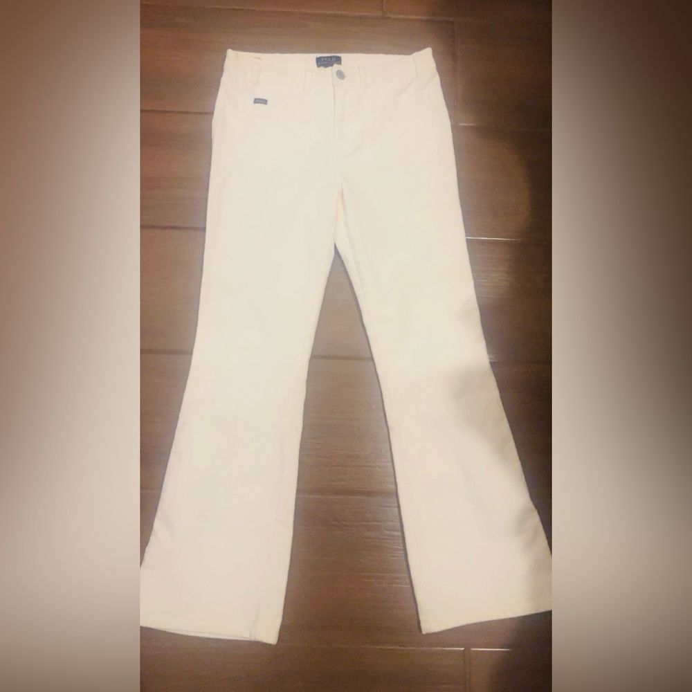 Polo by Ralph Lauren Cream Kids Jumpsuit